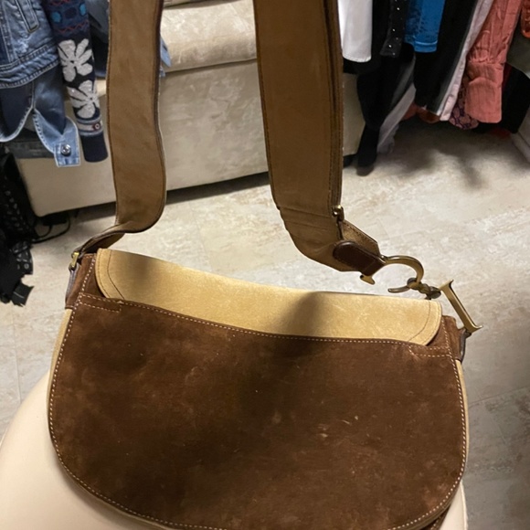 Original Dior Saddle Bag with Strap - Picture 2 of 4